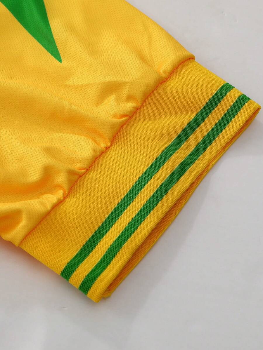 Camisa Polo Manfinity Studios Brazil 03 Football Jersey — Foto 5
