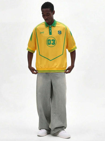 Camisa Polo Manfinity Studios Brazil 03 Football Jersey — Foto 1