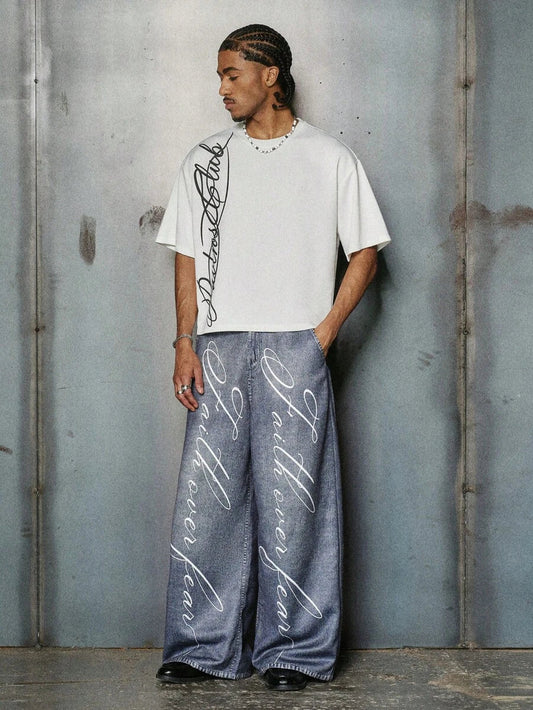 Calça Manfinity Faith Over Fear — Foto 1
