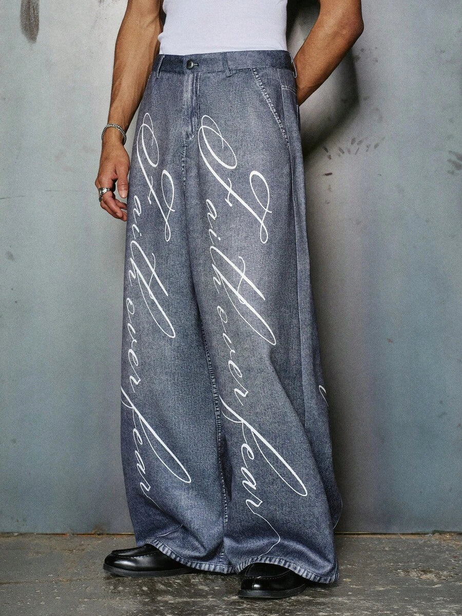 Calça Manfinity Faith Over Fear — Foto 5