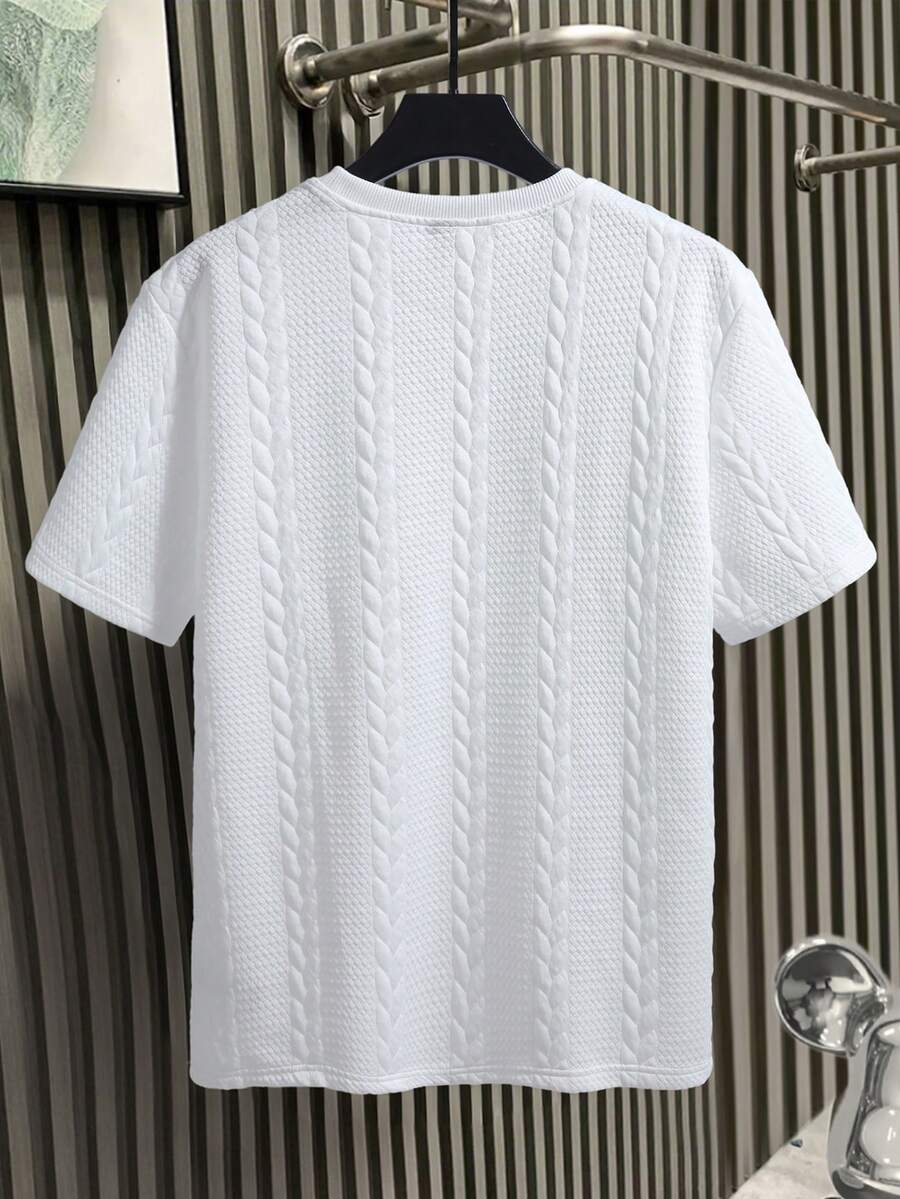 Camiseta Manfinity Textura Verão — Foto 2
