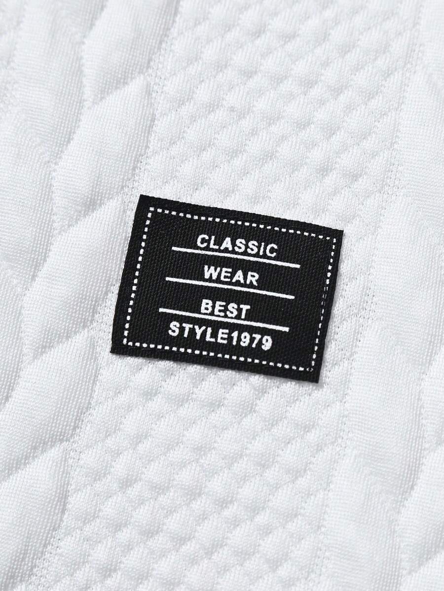 Camiseta Manfinity Textura Verão — Foto 5
