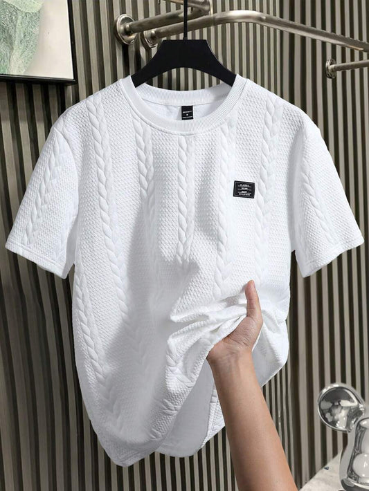 Camiseta Manfinity Textura Verão — Foto 1