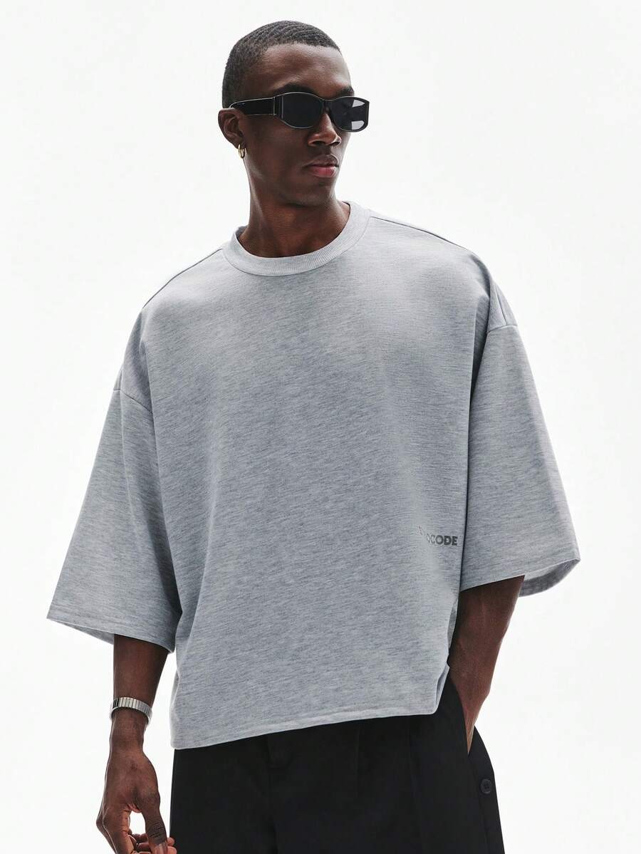 Camiseta Manfinity Oversize Boxy — Foto 4