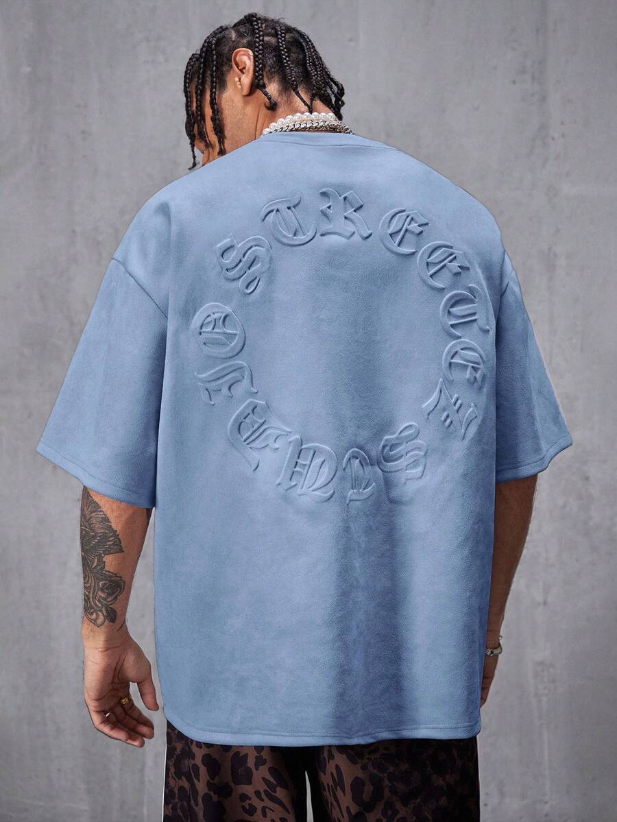 Camiseta Manfinity Ombros Caídos — Foto 22