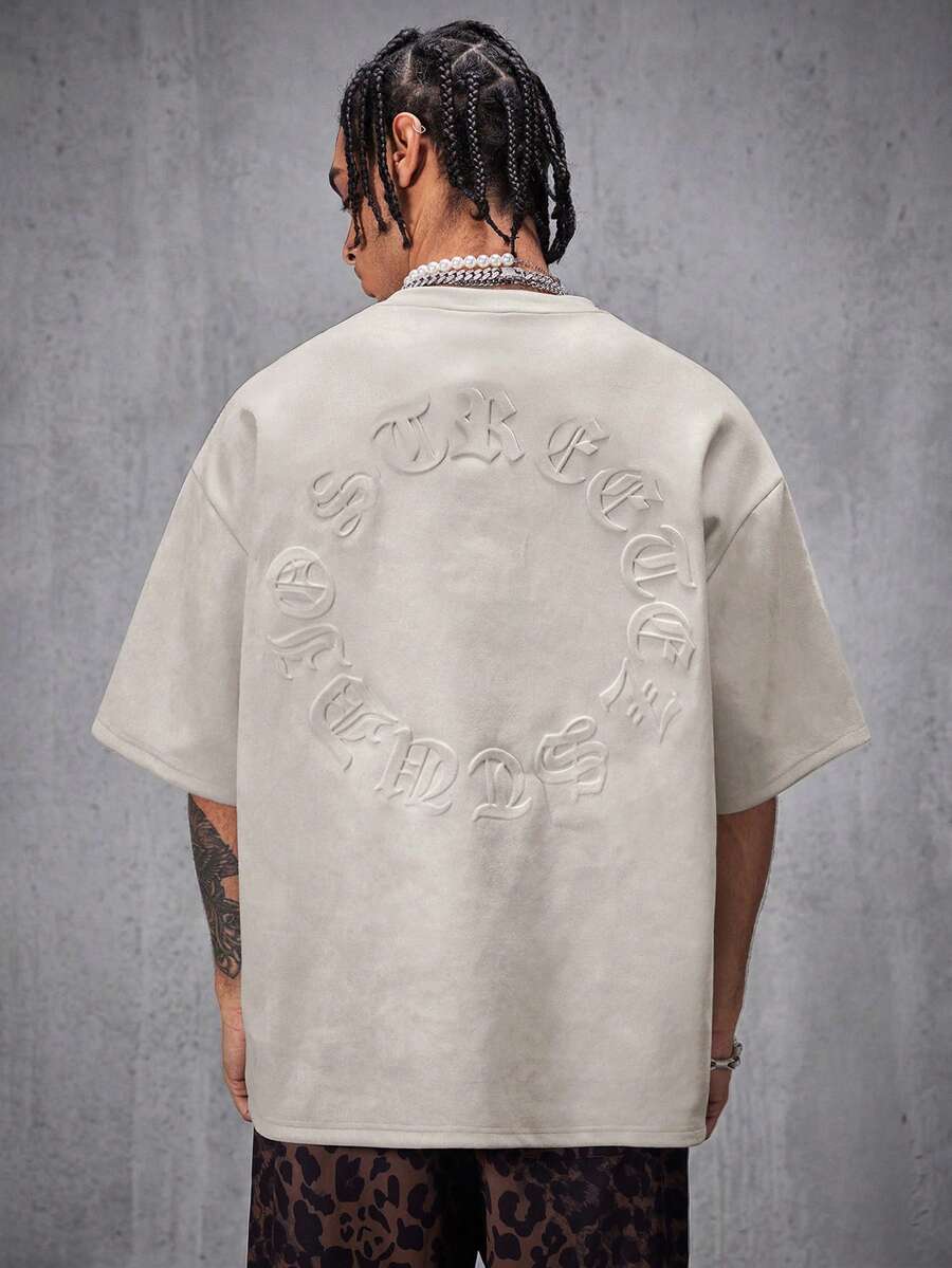 Camiseta Manfinity Ombros Caídos — Foto 14