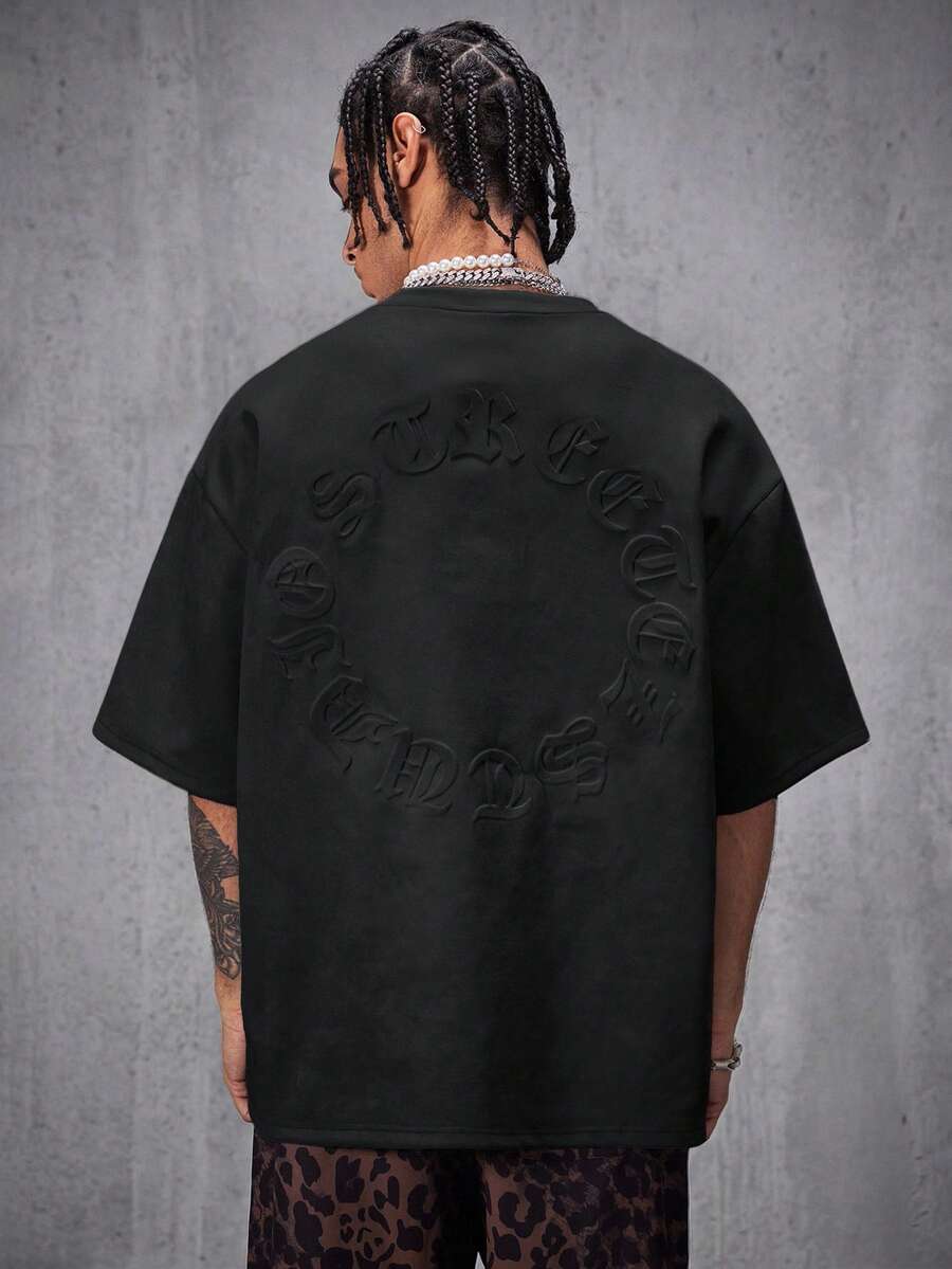 Camiseta Manfinity Ombros Caídos — Foto 9