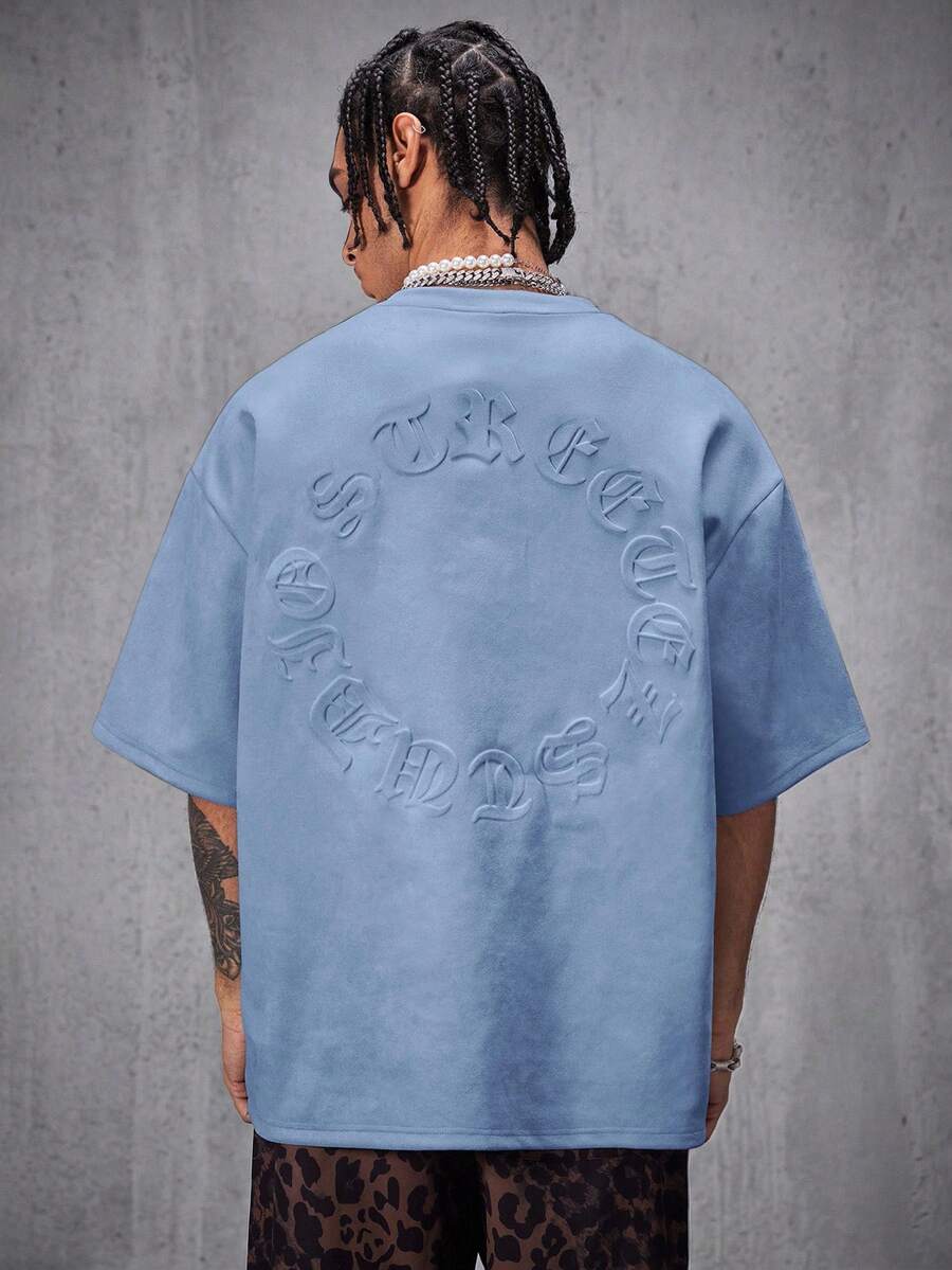 Camiseta Manfinity Ombros Caídos — Foto 24