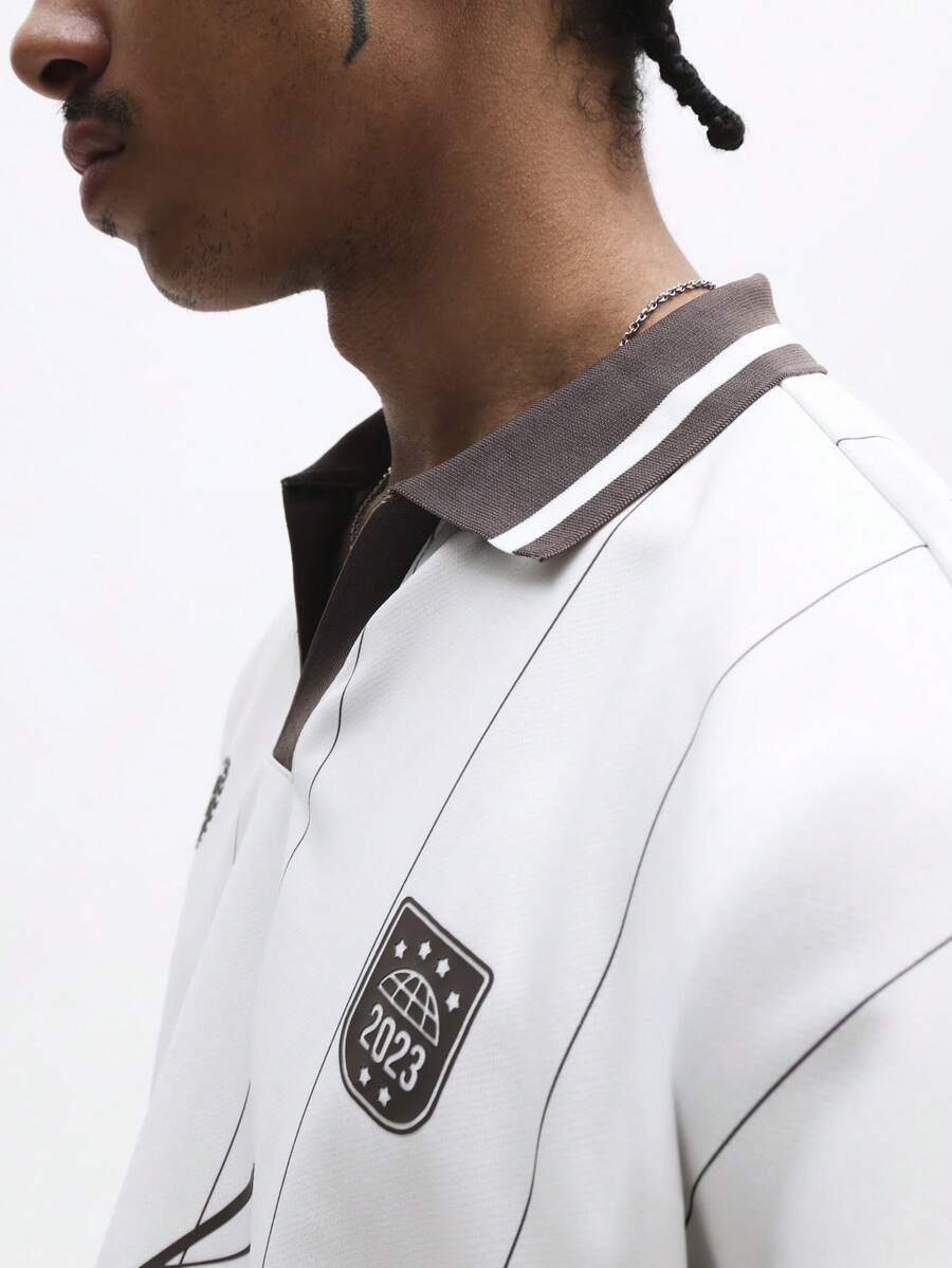 Camisa Long Sleeve Polo Manfinity Calif — Foto 7