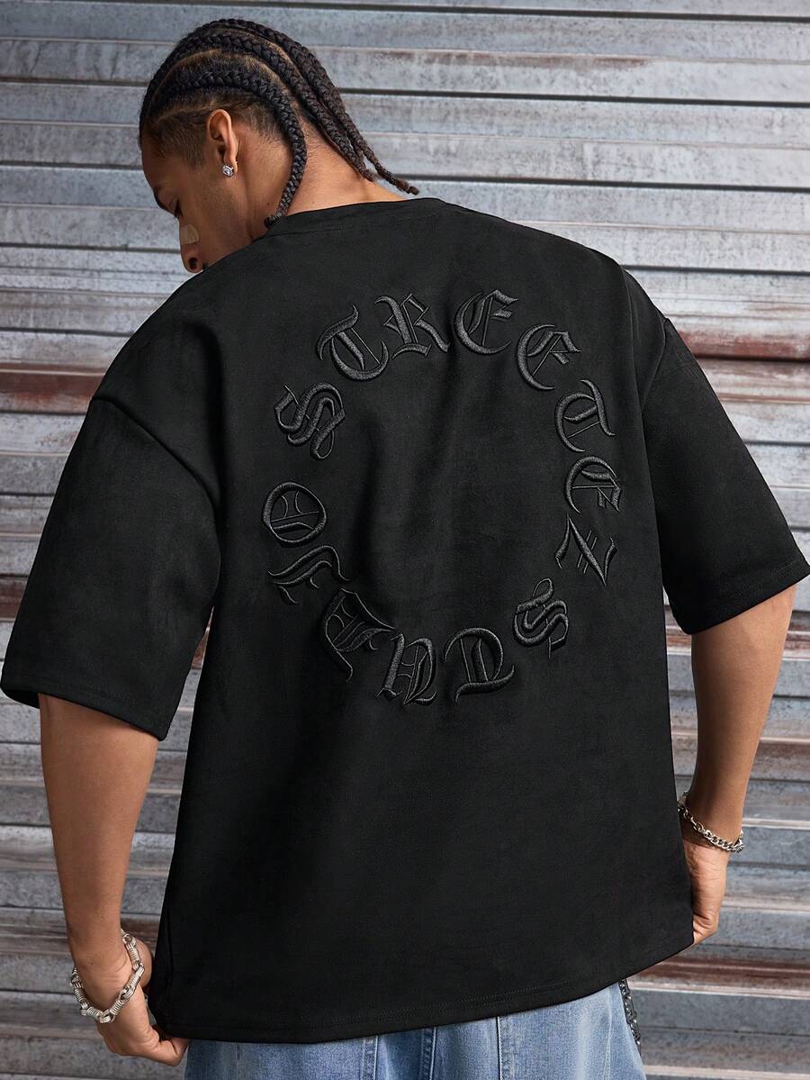 Camiseta Manfinity Ombros Caídos — Foto 32