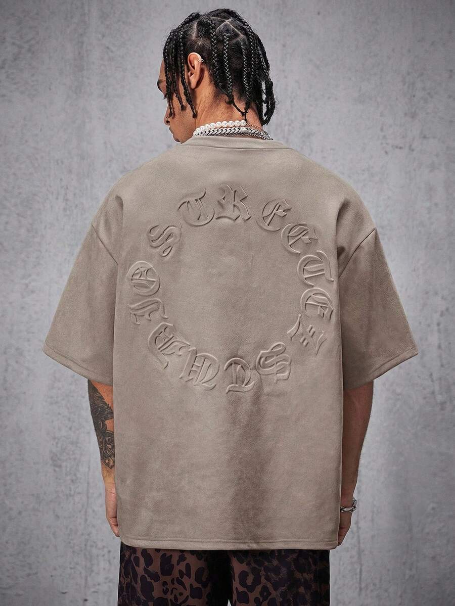 Camiseta Manfinity Ombros Caídos — Foto 29