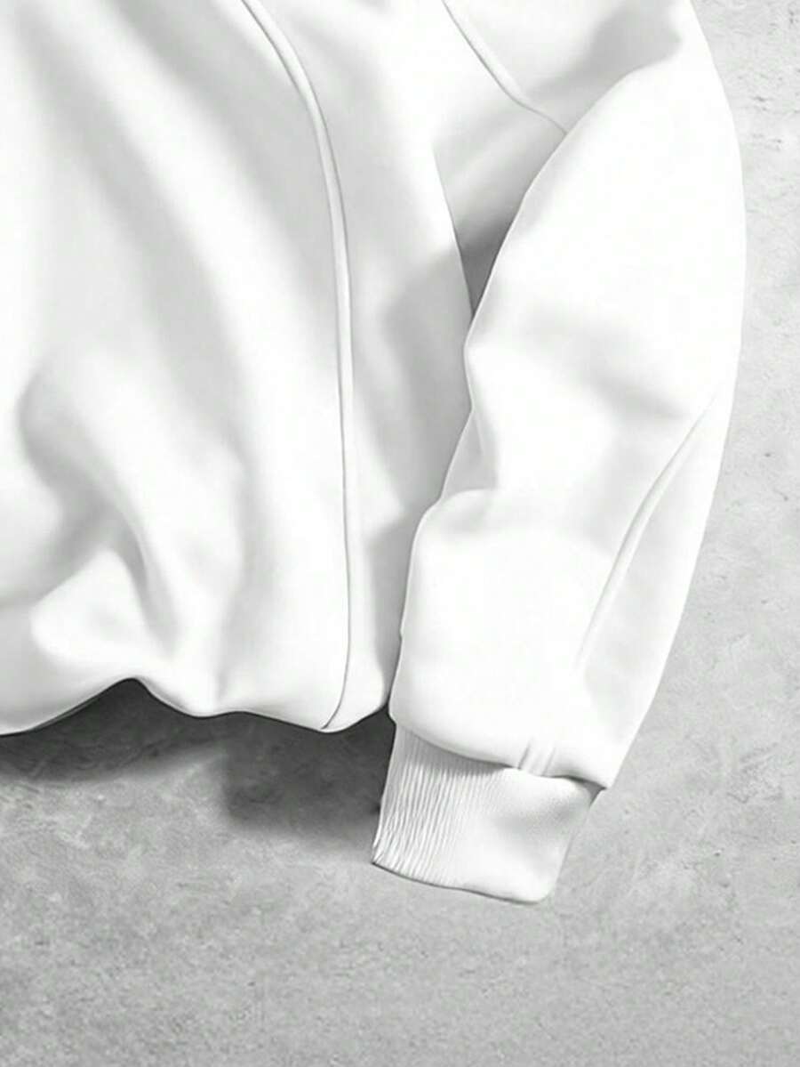 Moletom Manfinity Seam Detail — Foto 16