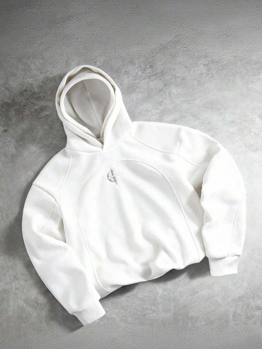 Moletom Manfinity Seam Detail — Foto 18