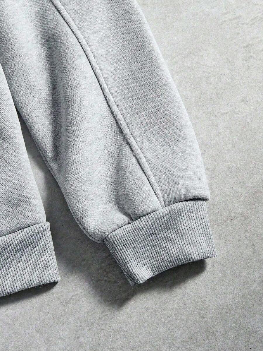 Moletom Manfinity Seam Detail — Foto 8