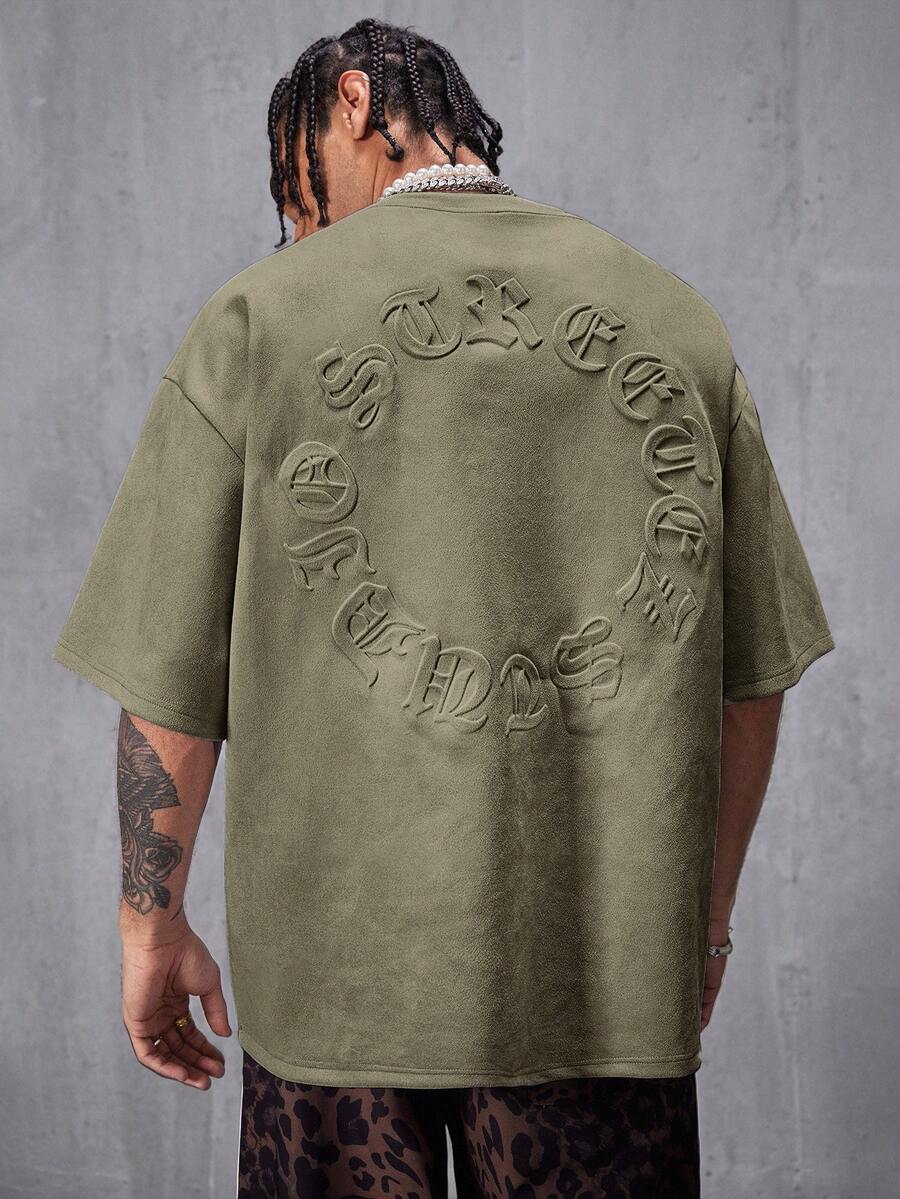 Camiseta Manfinity Ombros Caídos — Foto 37