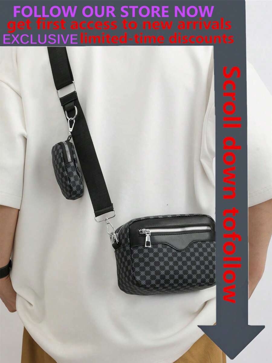 Shoulder bag Manfinity Duo Porta-Chaves — Foto 21
