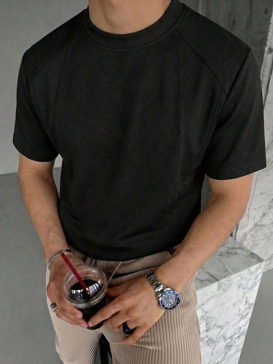 Camiseta Manfinity Textura — Foto 14