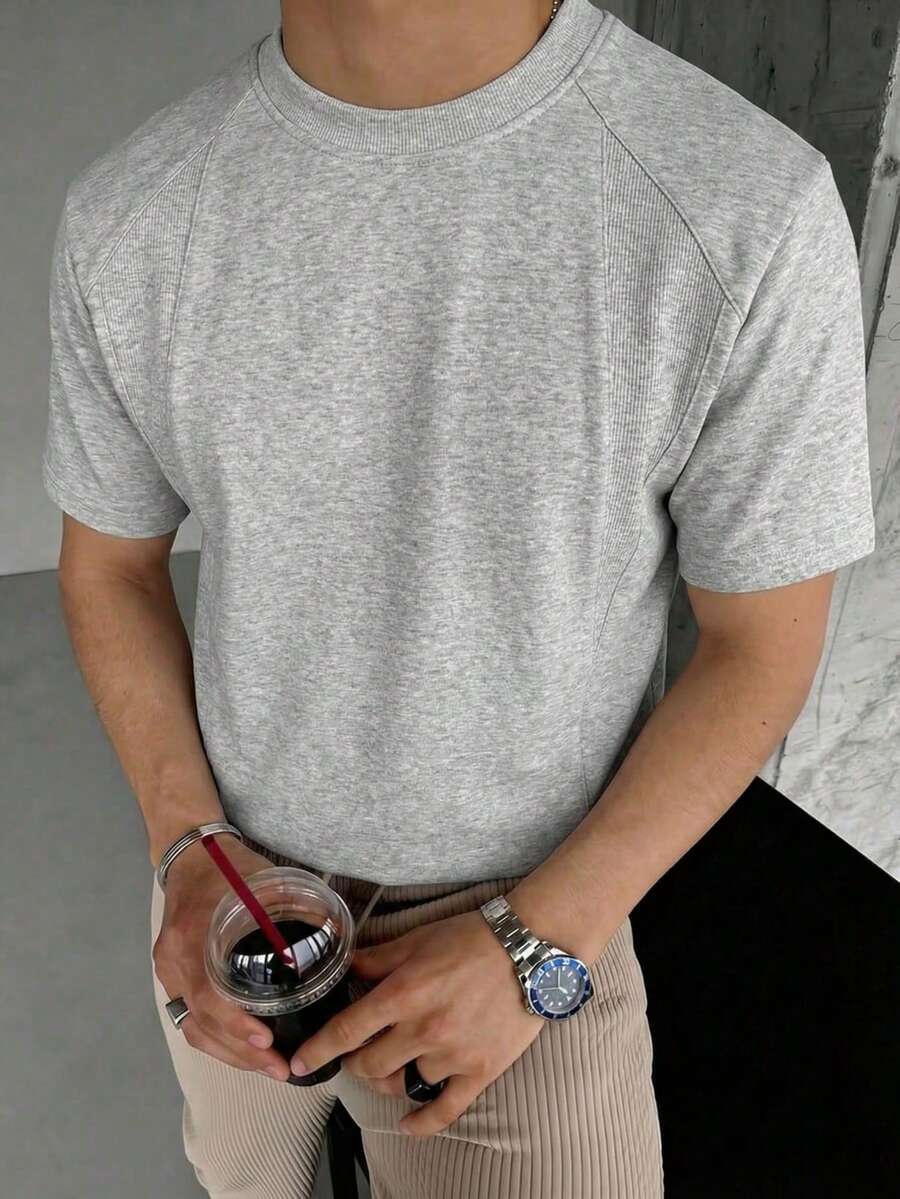 Camiseta Manfinity Textura — Foto 24
