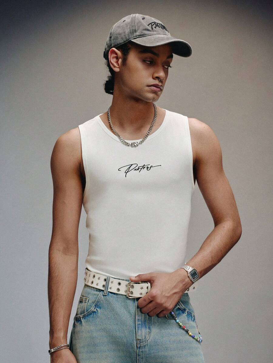 Regata Manfinity Studios Signature Ribbed Vest — Foto 1