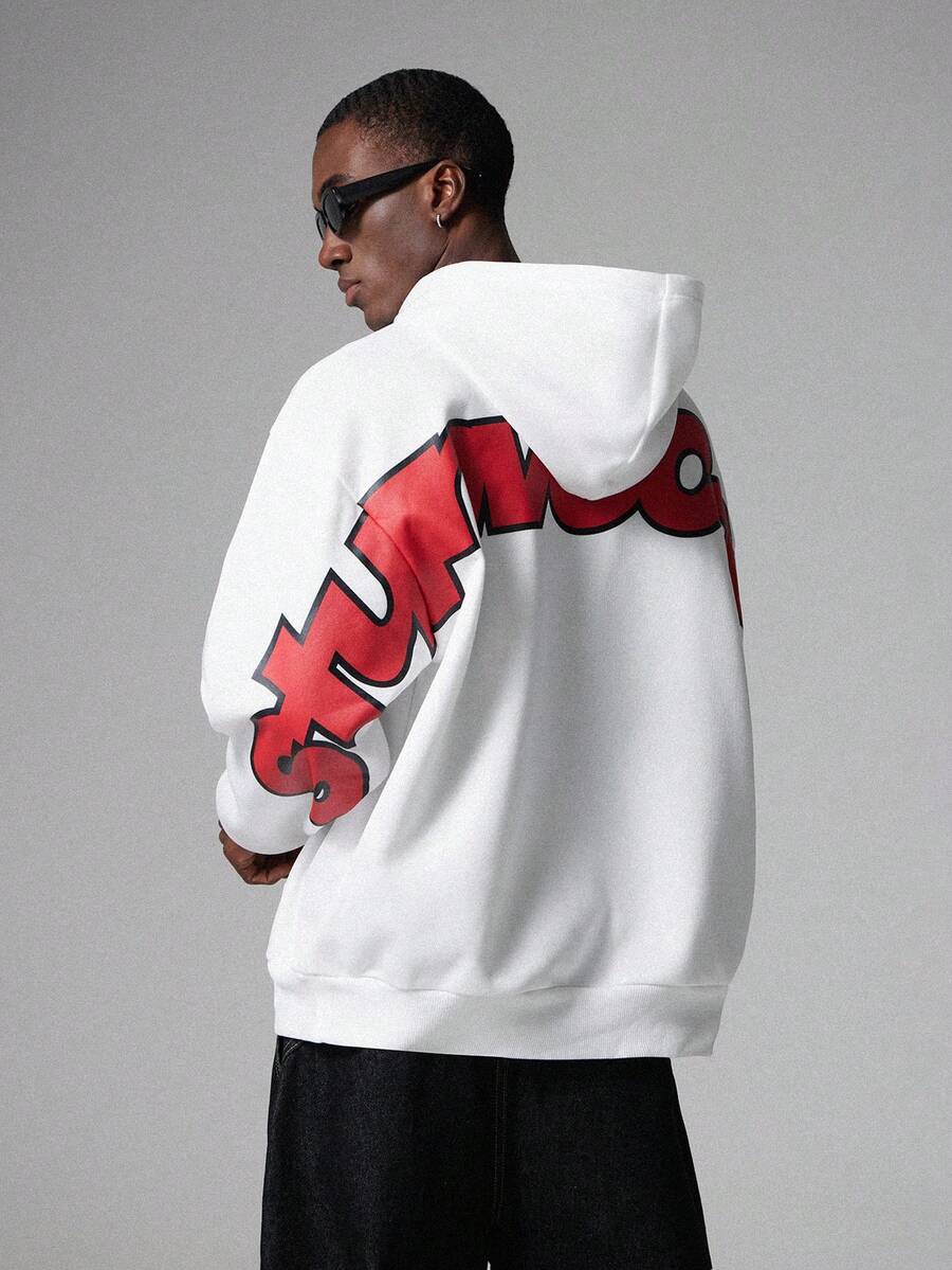 Moletom Manfinity Studios Arch Hoodie — Foto 1