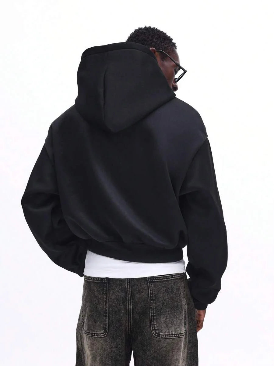 Moletom Manfinity Studios Cross Zip Hoodie — Foto 1