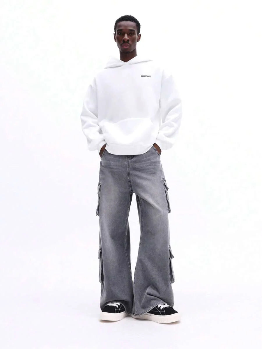 Moletom Manfinity Studios 3D Gradient Hoodie — Foto 12