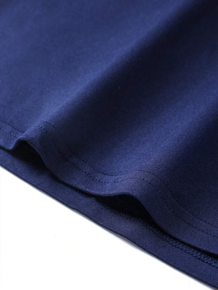 Camiseta Manfinity Gola Minimal — Foto 8