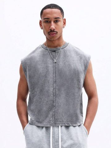 Regata Manfinity Studios Acid Wash Vest — Foto 1