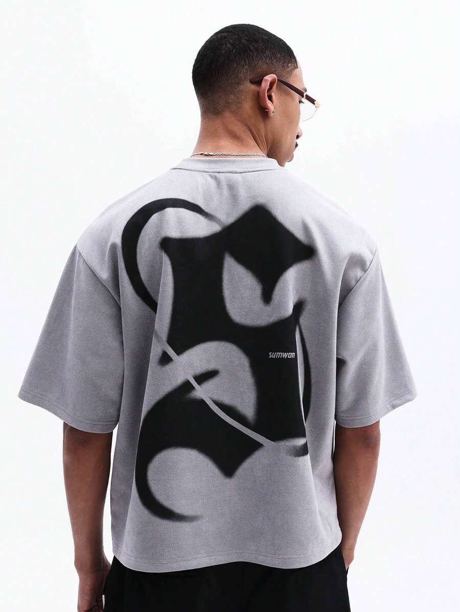 Camiseta Manfinity Cropped Quadrado — Foto 50