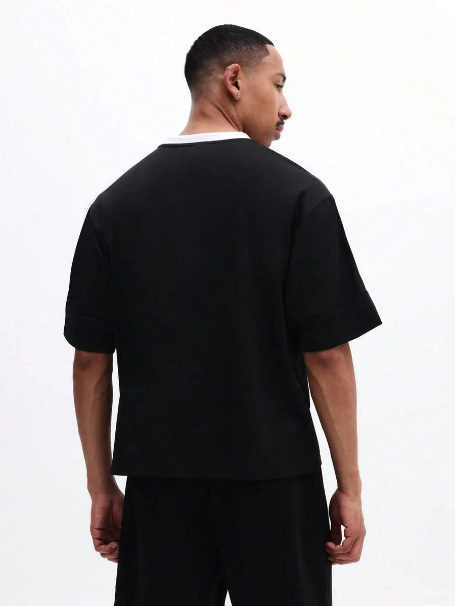 Camiseta Manfinity Cropped Quadrado — Foto 57