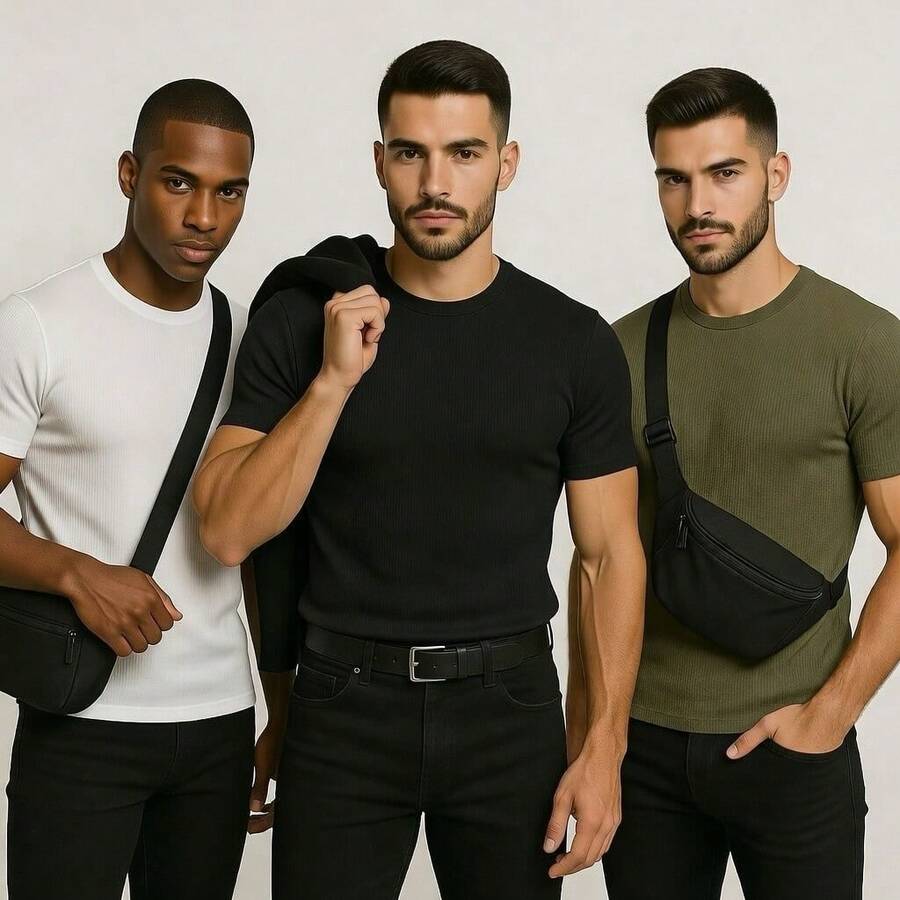 Kit Manfinity Rib Americana 3 Camisetas — Foto 7