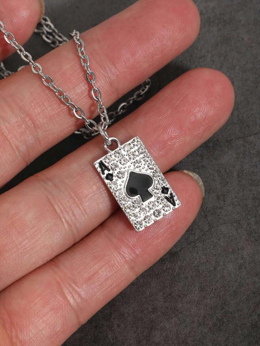 Colar Manfinity Crucifixo Strass — Foto 50