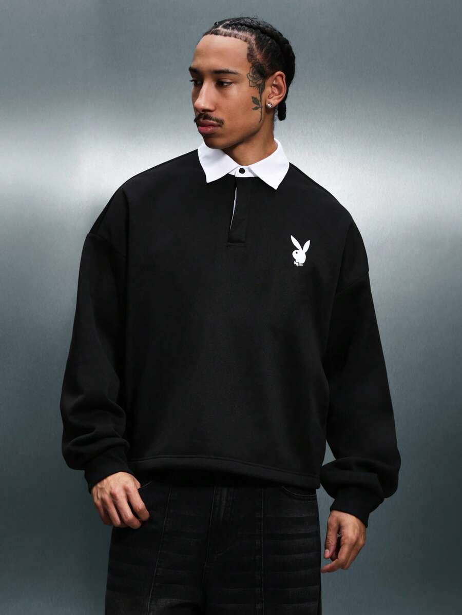 Camisa Polo Manfinity Bunny Rugger — Foto 1