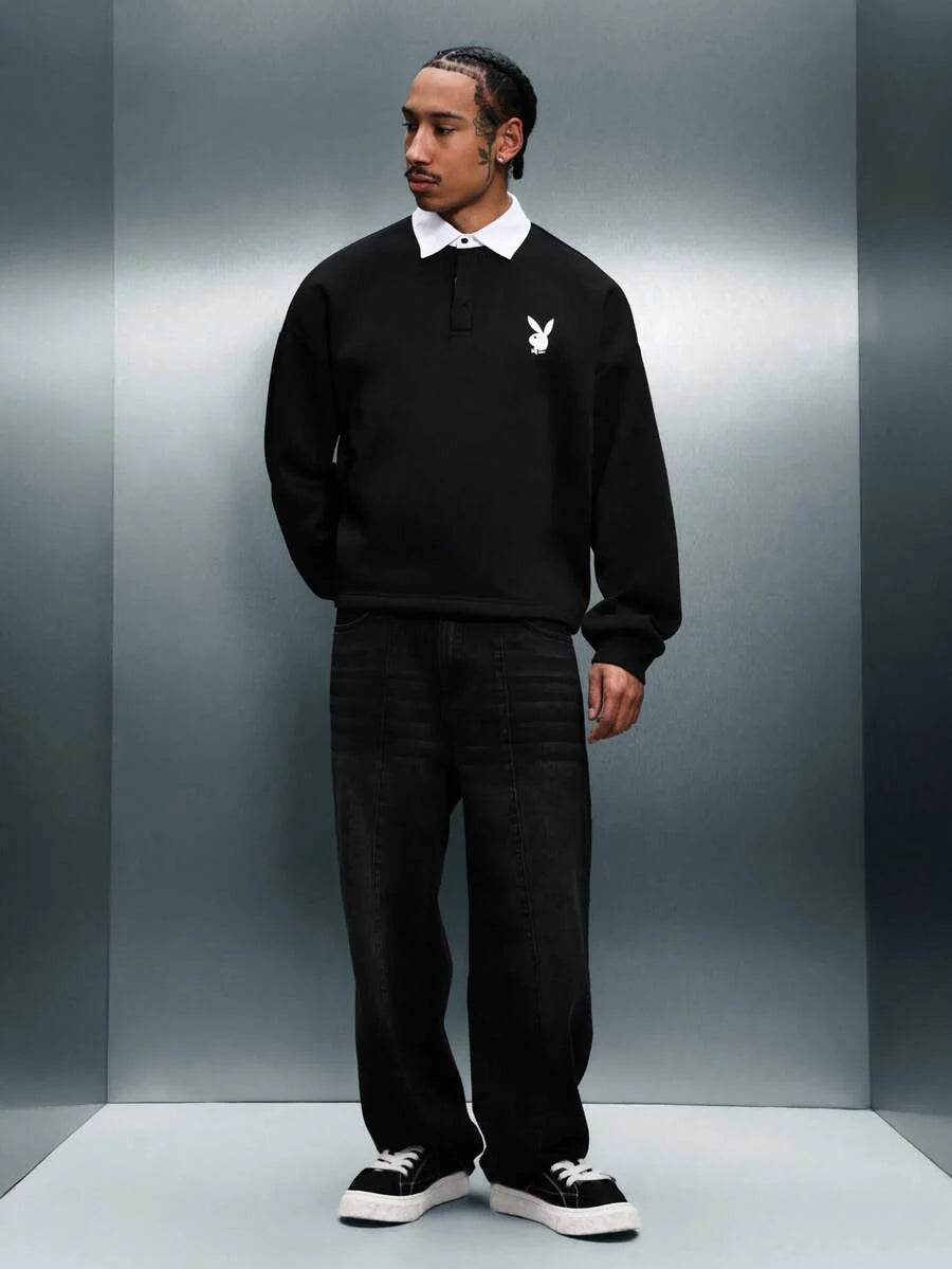 Camisa Polo Manfinity Bunny Rugger — Foto 3