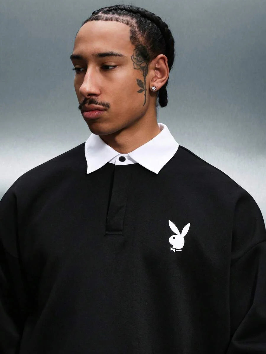 Camisa Polo Manfinity Bunny Rugger — Foto 4