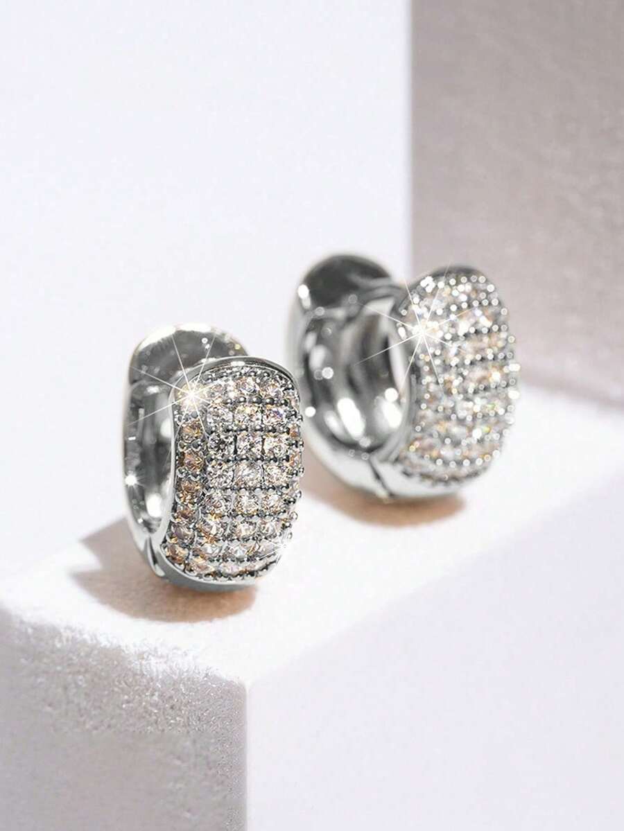 Brincos Manfinity Argola Zircônia — Foto 5