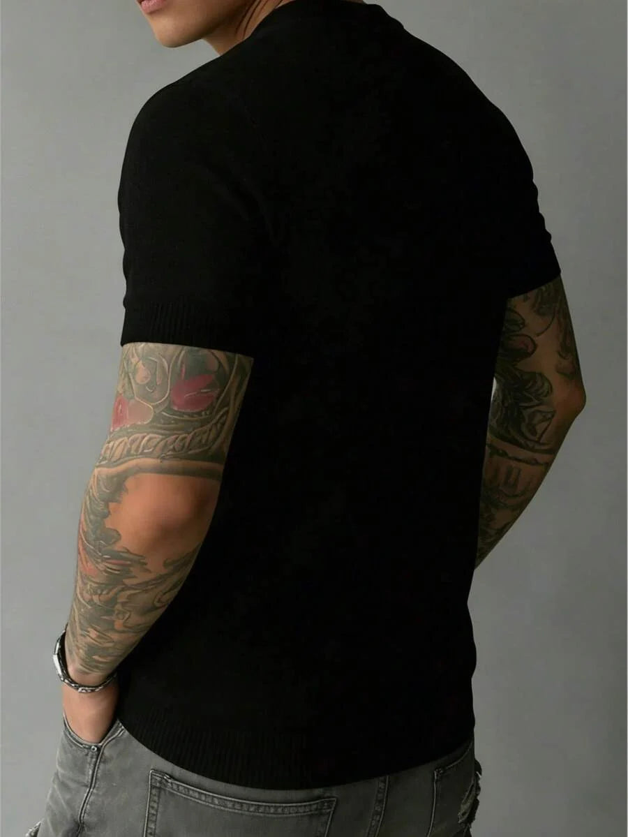 Camiseta Manfinity Listrada — Foto 15