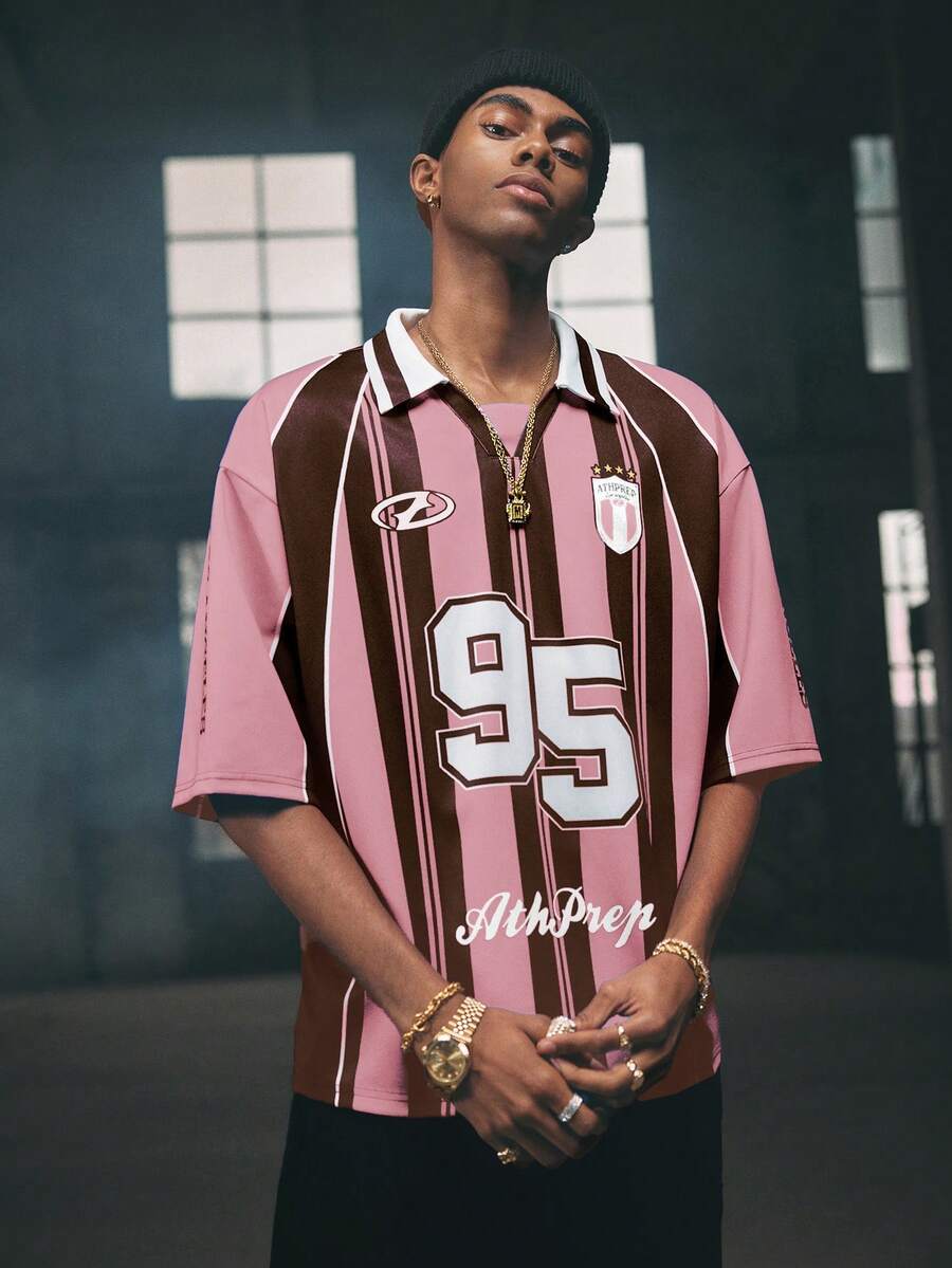 Camisa Polo Manfinity Studios AthPrep Jersey — Foto 12