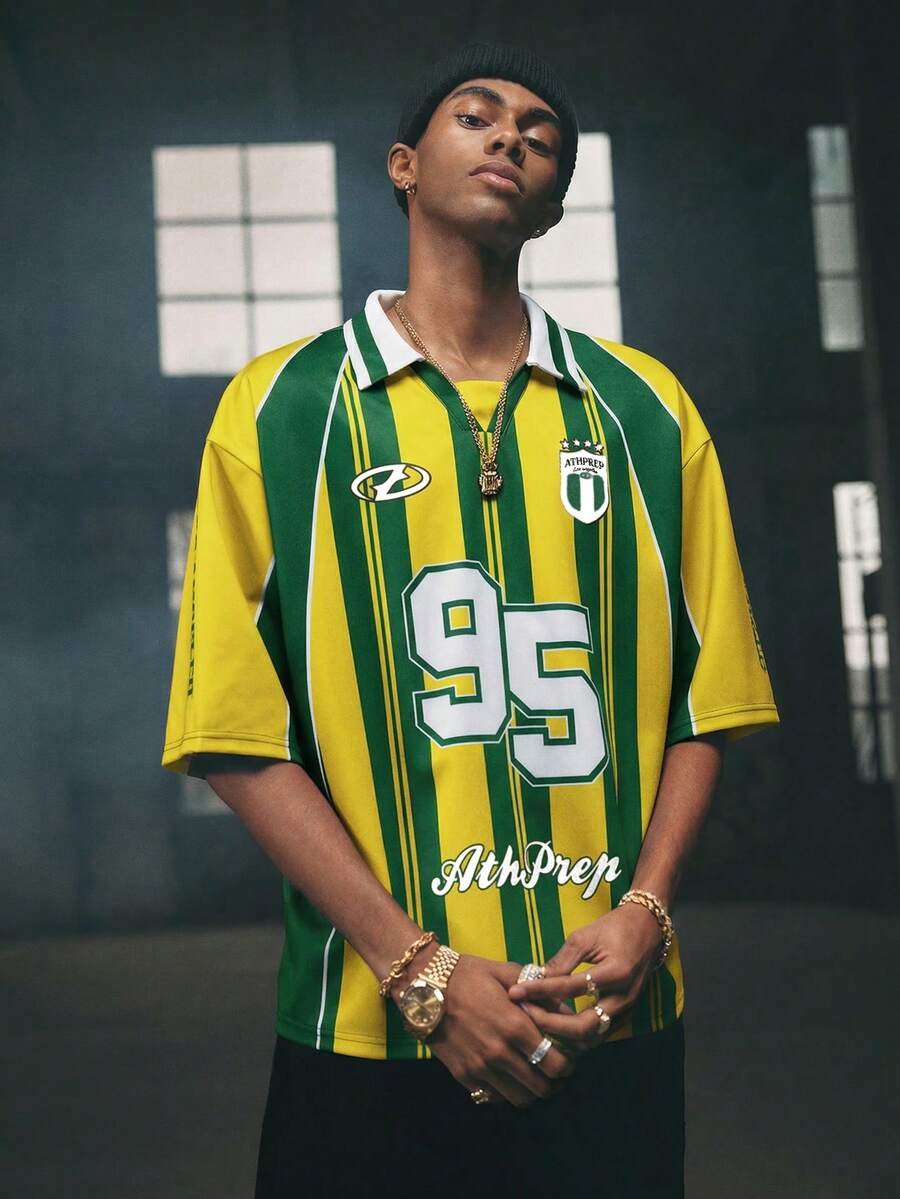 Camisa Polo Manfinity Studios AthPrep Jersey — Foto 7