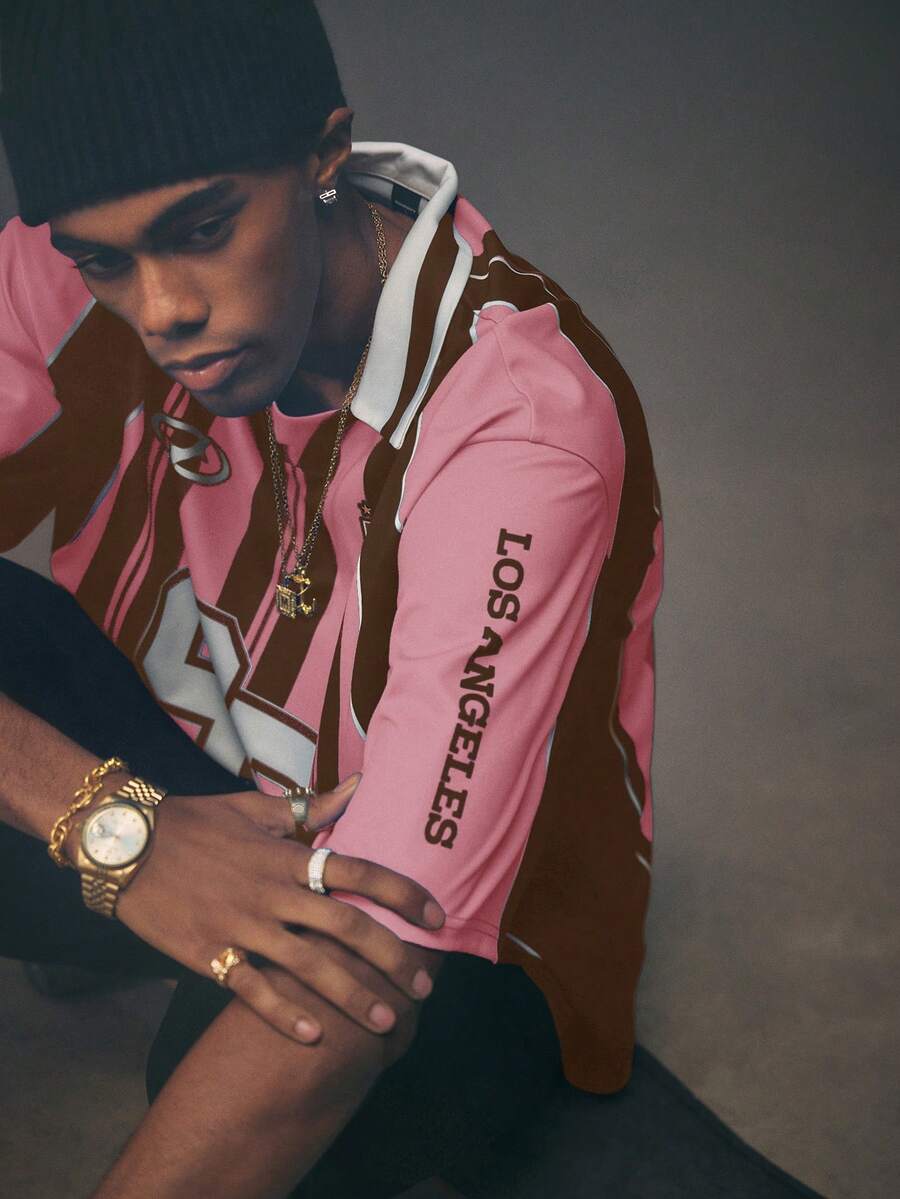 Camisa Polo Manfinity Studios AthPrep Jersey — Foto 14