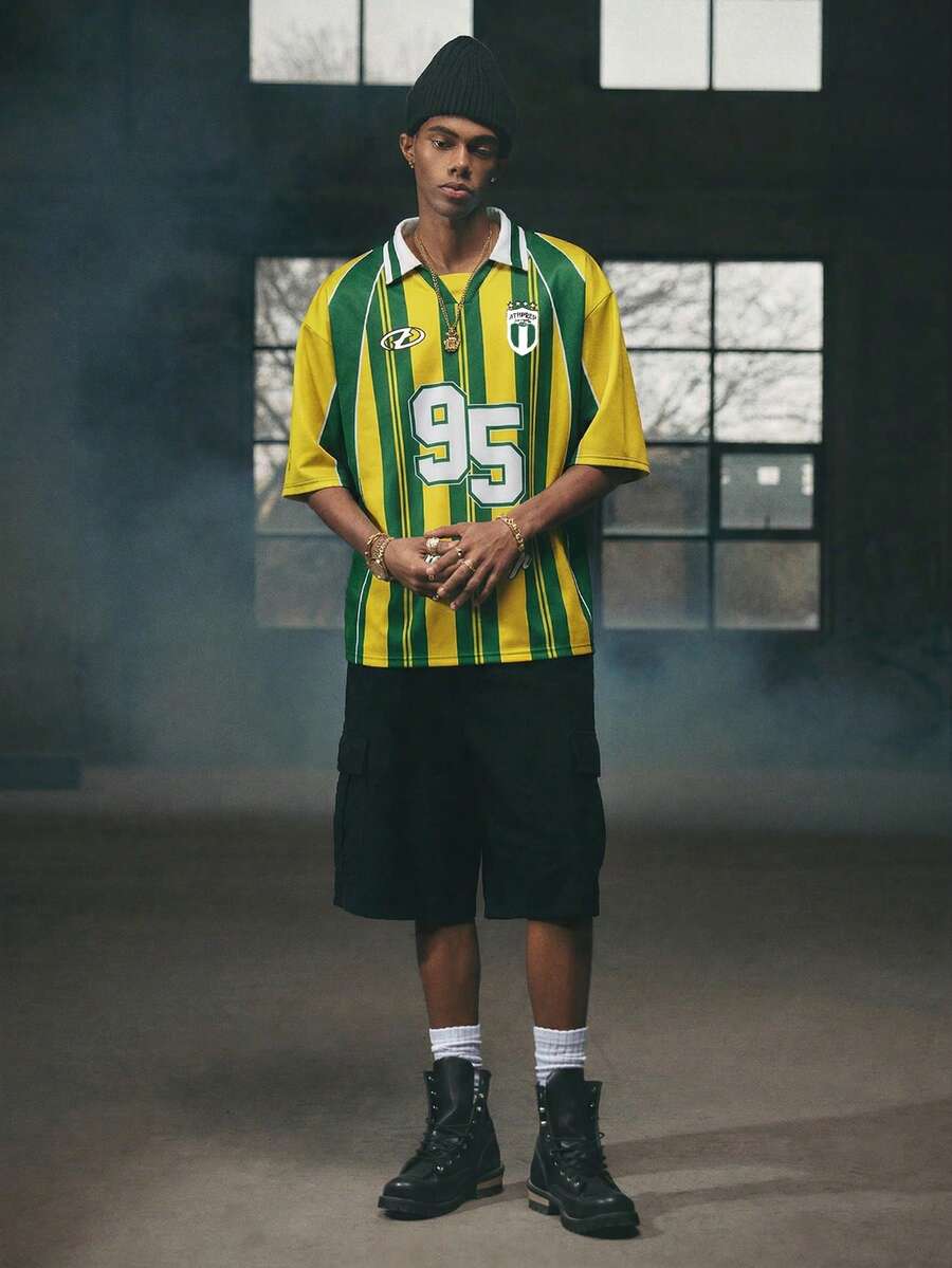 Camisa Polo Manfinity Studios AthPrep Jersey — Foto 11