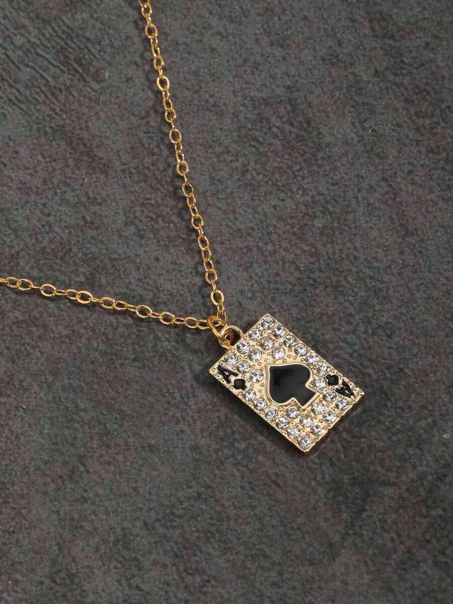 Colar Manfinity Crucifixo Strass — Foto 56