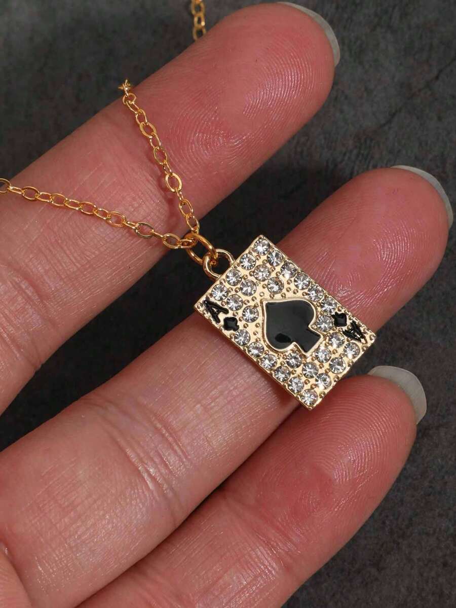 Colar Manfinity Crucifixo Strass — Foto 54
