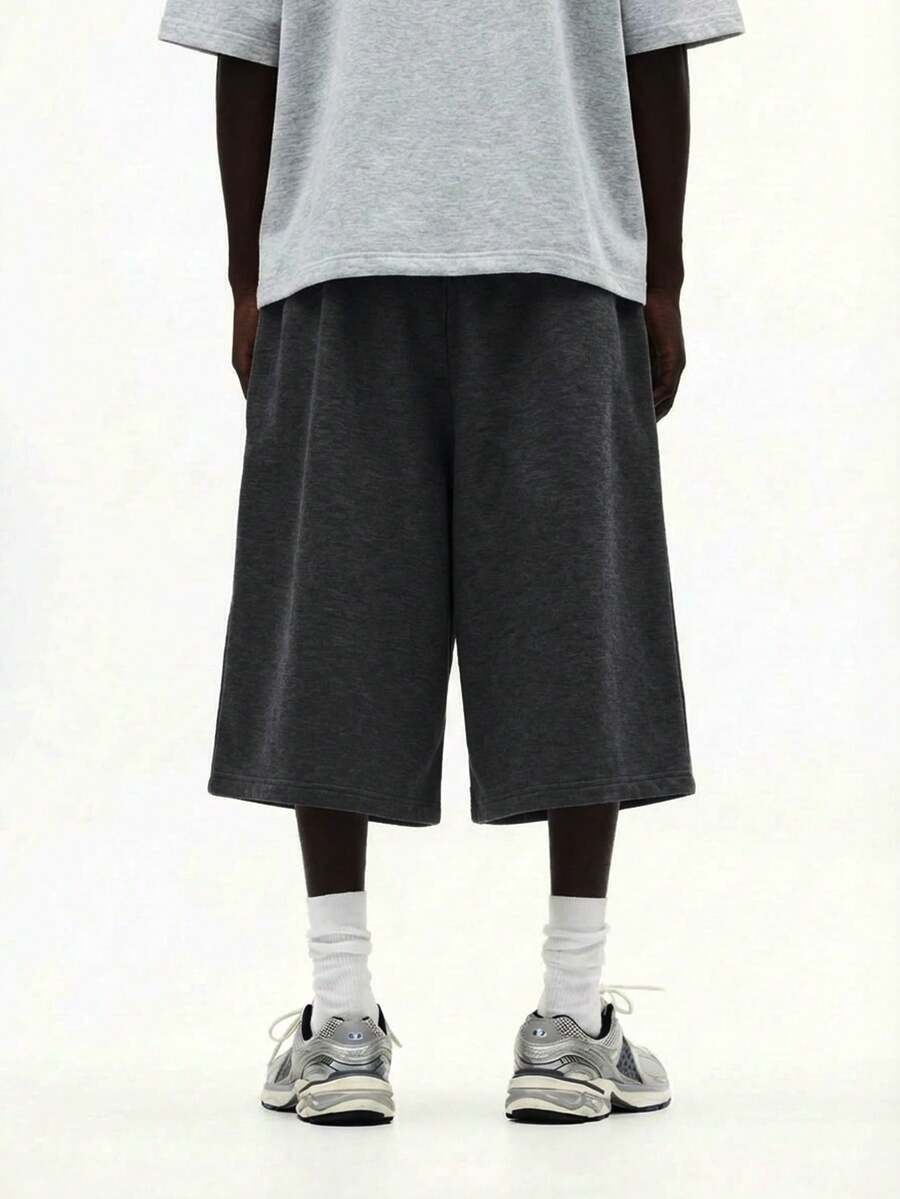 Bermuda Moletom Manfinity Studios Essential Oversized Jorts — Foto 8