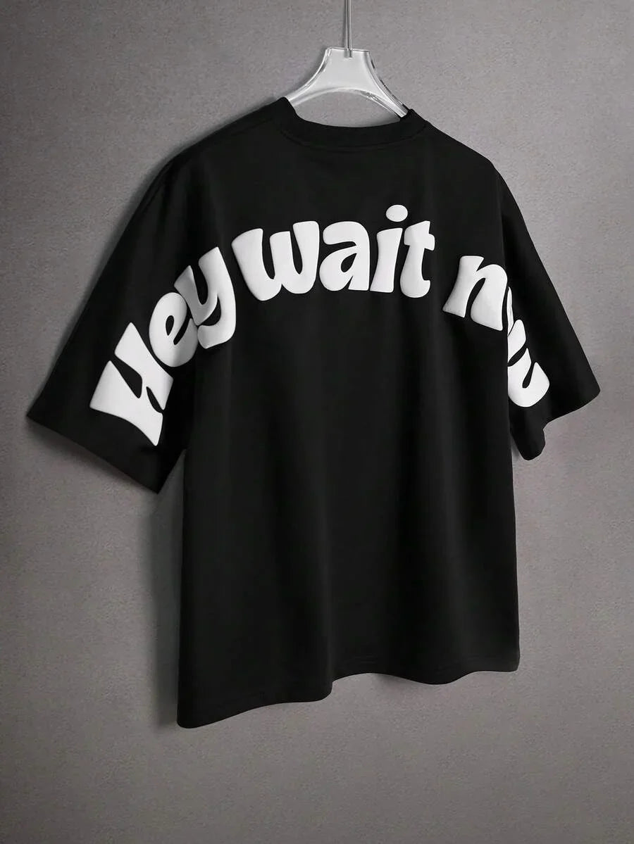 Camiseta Manfinity Hey Wait Now — Foto 3