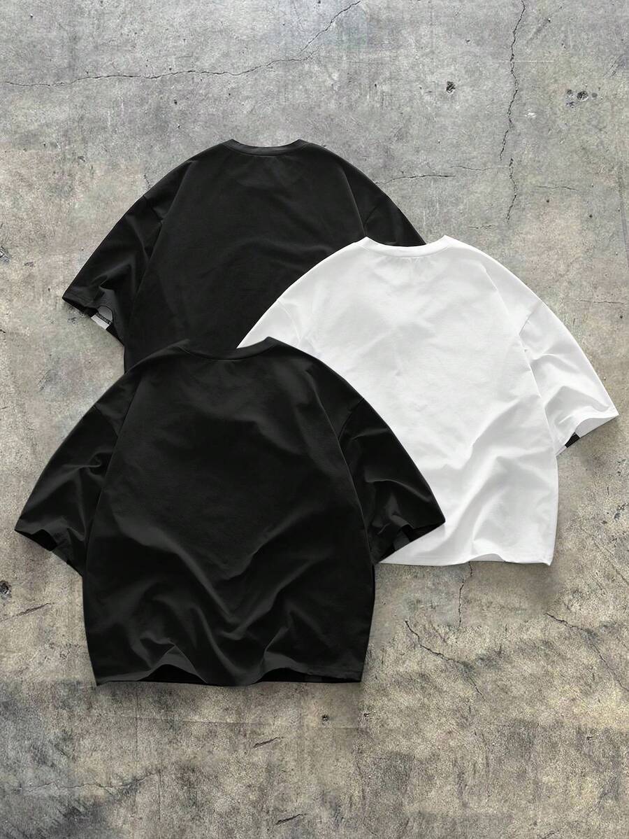 Kit Manfinity Color Block 3 Camisetas — Foto 14