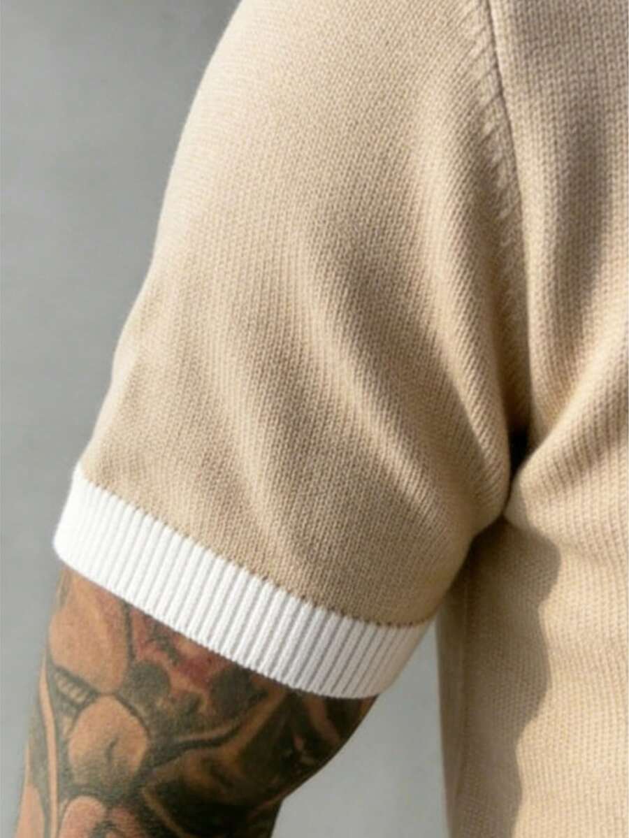 Camiseta Manfinity Listrada — Foto 48