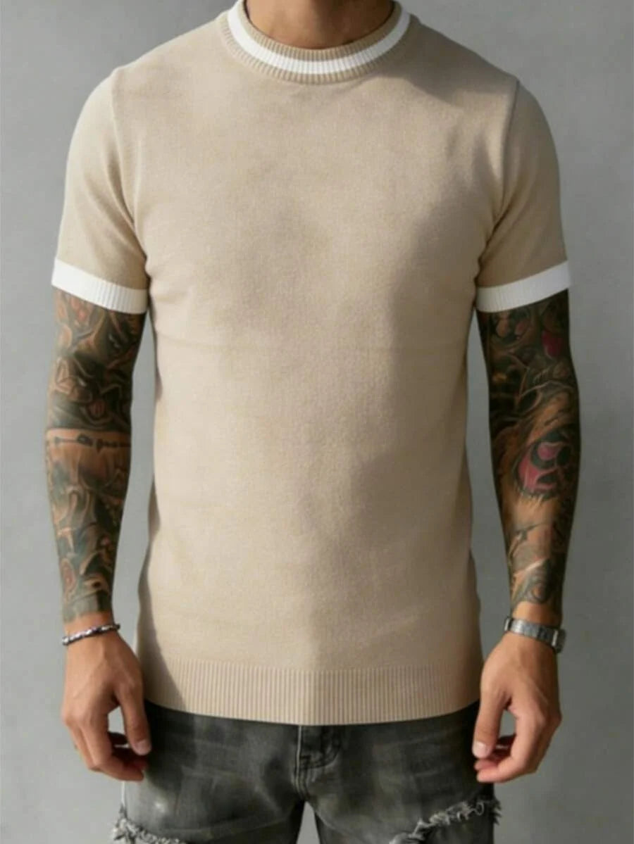 Camiseta Manfinity Listrada — Foto 46