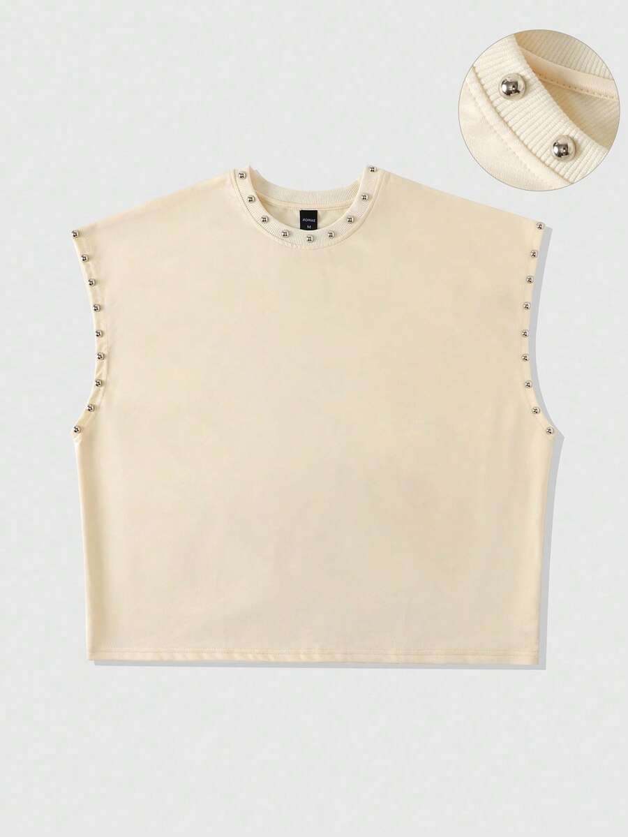 Regata Manfinity Studios Studded Heavy Vest — Foto 2