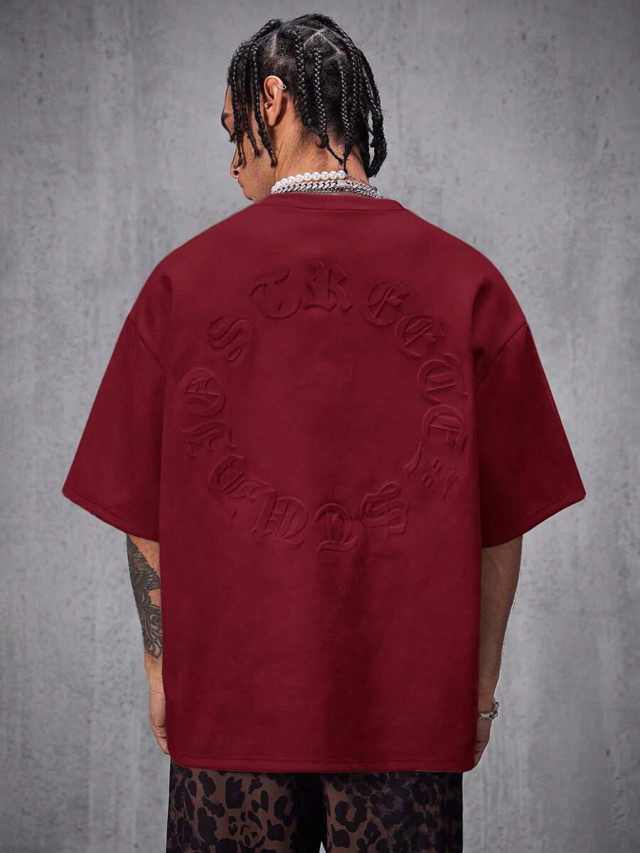 Camiseta Manfinity Ombros Caídos — Foto 49